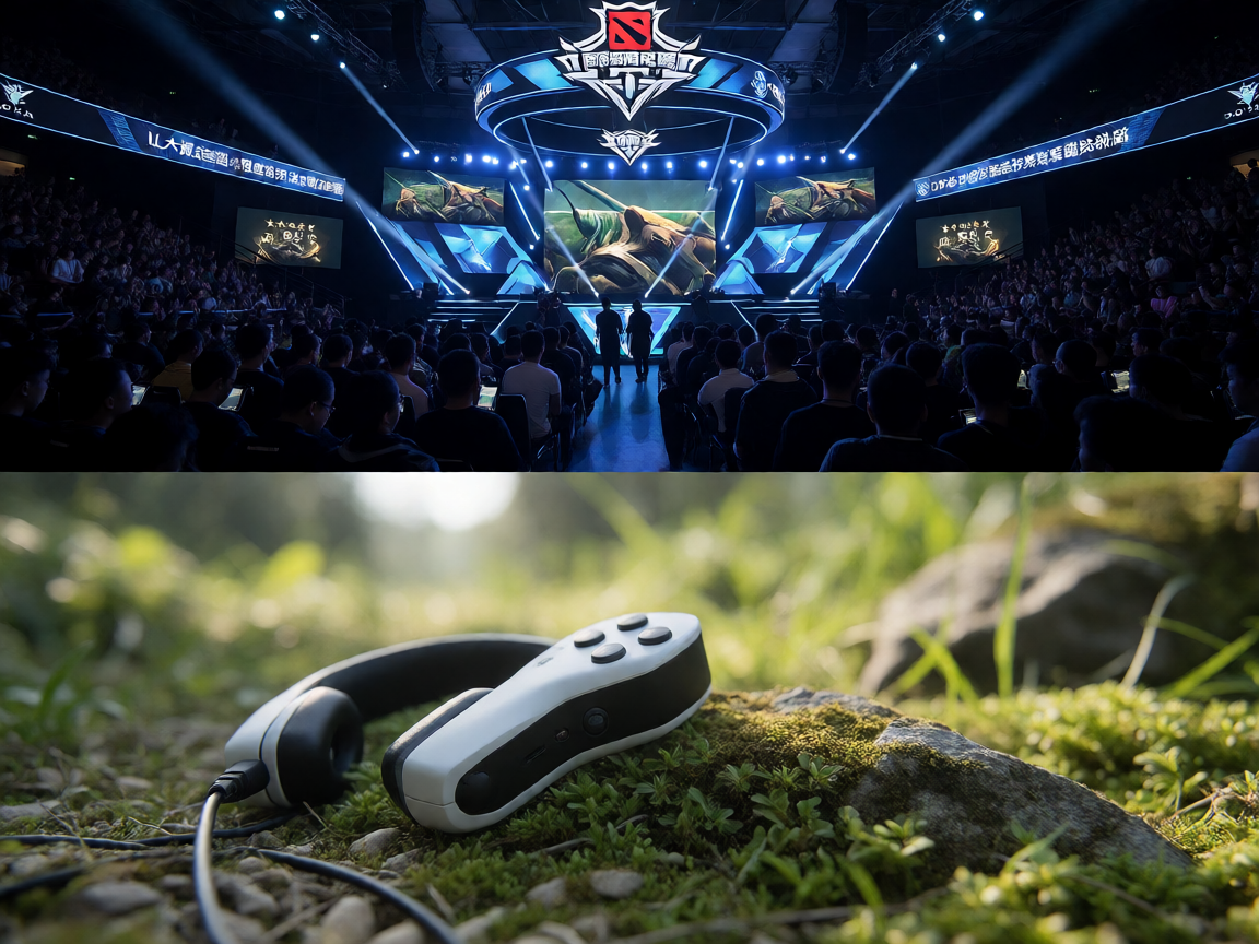 DOTA2国际邀请赛TI电竞赛事现场